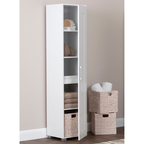 Tall single door deals cabinet